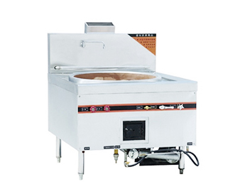 燃氣單頭大炒爐 尺寸:1100x1100x800+450mm